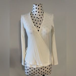 FIND. Wrap Long Sleeve Top